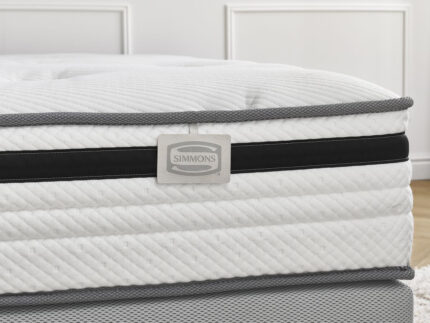 Ensemble matelas hybride + sommier BRIENNE édition limitée BOBOCHIC x SIMMONS