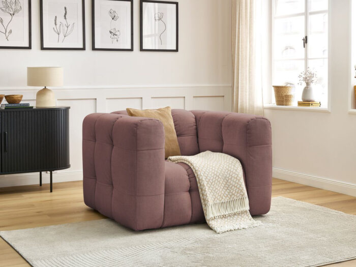 Fauteuil ULYSSE Rose