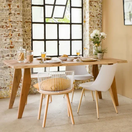 Table à manger en bois d'acacia 180 cm Tree